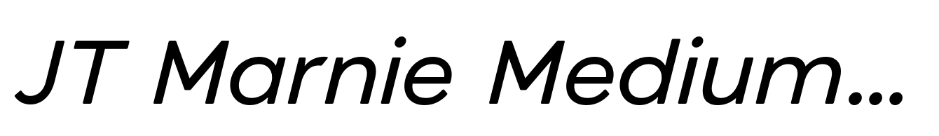 JT Marnie Medium Italic